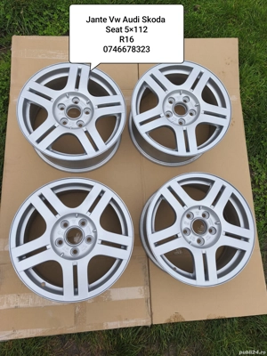 Jante aliaj R16 5×112 Volkswagen Audi Skoda Seat 