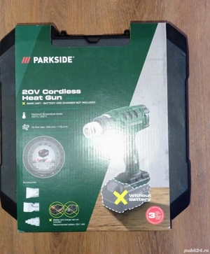 Suflanta aier cald parkside - imagine 3