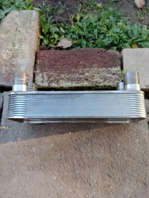 Schimbator de caldura in placi, pentru cazane pe combustibil solid - imagine 3