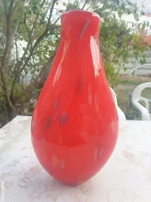 vaza din sticla murano