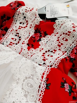 Rochie botez petrecere premium, elganta,vârsta 1-9 Luni