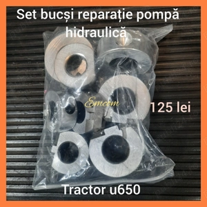 Set bucși reparație pompă hidraulică tractor u650 