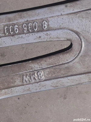 Jante BMW  R18  originale cu  anvelope  - imagine 4