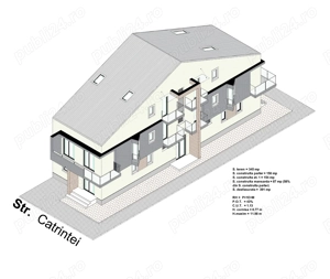 Apartament 2 camere in vila, decomandat, in constructie 2025-2026 - imagine 4