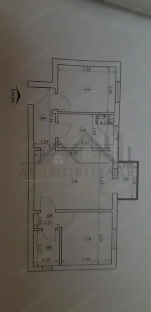 Apartament 3 camere zona Baza 3 - Carrefour - imagine 8