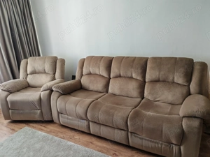 Canapea 3 Locuri + 1 Fotoliu Model Mobexpert 