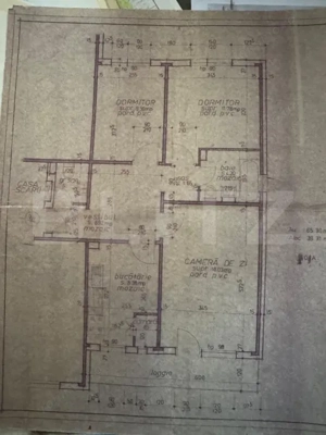 Apartament 3 camere, 72 mp, zona Dacia - imagine 12