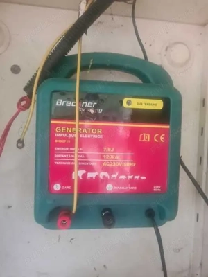 Aparat generator de impulsuri AC230V 50Hz 7.5 Joule, 120km pentru gard electric Breckner Germany