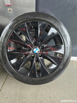 BMW E90 set jante cu cauciuc de vara - imagine 3