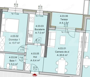 Apartament 2 camere 53 mp, Constructie Noua, Zona The Office - imagine 2
