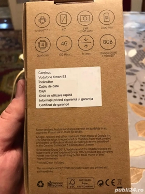 Vodafone E8 model 510 nou-nout in cutie - imagine 3