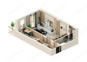 Comision 0 - Apartament cu o camera decomandat Valea Lupului.