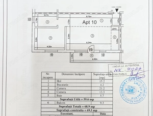 Apartament 2 camere decomandate, etaj 2, cu loc parcare, bloc nou, zona Fermelor - imagine 12