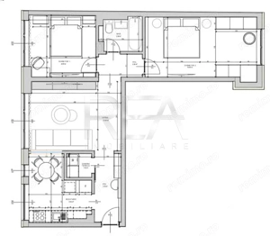 Apartament 3 camere Ștefan cel Mare – Etaj 1, renovat complet - imagine 11