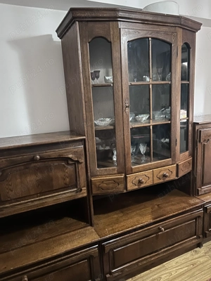 Vând Bibliotecă cu vitrină