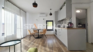 Studio mobilat Coresi cu parcare si terasa 30 mp - imagine 5