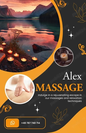 Masaj profesional   relaxare, echilibru si stare de bine la domiciliu