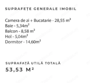 Apartament cu 2 camere, 54 mp utili, zona Iulius Mall - imagine 4