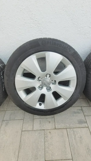 Jante originale Audi r17 cu cauciucuri de iarna - imagine 4