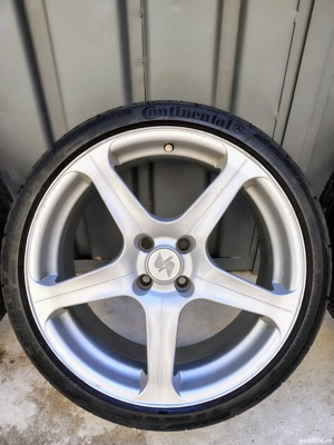 Roti jante eta&beta anvelope gume continental  4x100 225/35/r18 245/35/r18 - imagine 4