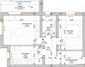 Etaj 1. Decomandat. Langa Eso si Profi. Bucatarie INCHISA - imagine 10