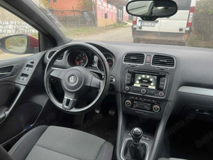 Volkswagen Golf 6 Decapotabil, An 2012 EURO 5, Navi, Senzori, Incalzire Scaune - imagine 5
