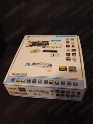 Receptor satelit HD PVR + IPTV STALKER (Optional) Medialink - ML1100S