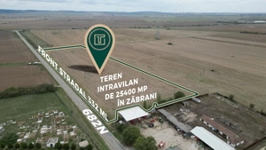 Teren intravilan de 25400 mp cu potențial excepțional pentru investiție în Zăbrani - imagine 3