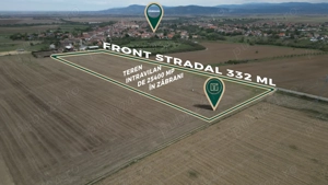 Teren intravilan de 25400 mp cu potențial excepțional pentru investiție în Zăbrani