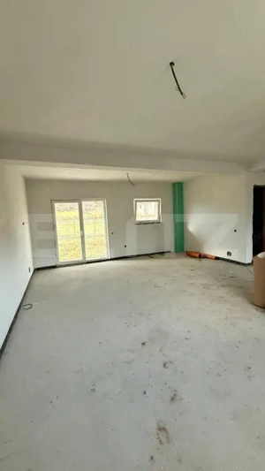 Casa individuala 109 mp utili, 400 mp teren, semifinisata, zona Luna de Sus  - imagine 5