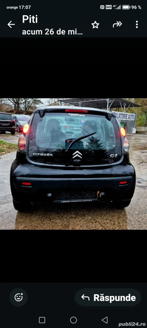 Citroen C1 benzina  - imagine 6