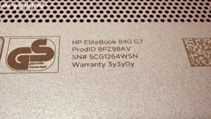 laptop HP EliteBook 840 G7 - imagine 1