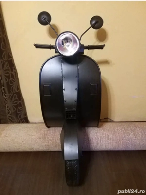 macheta decorație din tablă model VESPA