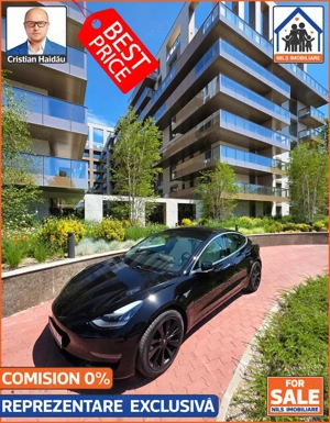 Best price! Ap 3 cam, 2 bai, balcon, parcare | Cortina 126 - Pipera - imagine 2