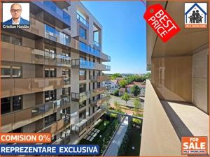 Best price! Ap 3 cam, 2 bai, balcon, parcare | Cortina 126 - Pipera - imagine 5