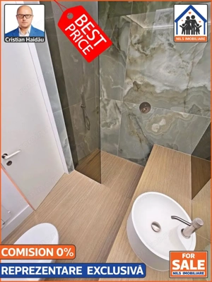 Best price! Ap 3 cam, 2 bai, balcon, parcare | Cortina 126 - Pipera - imagine 9