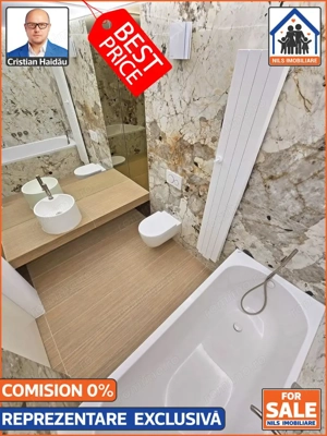 Best price! Ap 3 cam, 2 bai, balcon, parcare | Cortina 126 - Pipera - imagine 8