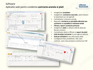 Software aplicatie web evidenta contracte arenda si plati