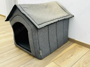 Casuta pentru caini, Petsona, XL, gri - imagine 3