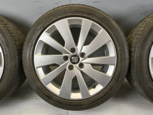 Roti/Jante Seat 5x100 215/45 R16 Ibiza, Arona; Skoda Fabia, VW, Audi - imagine 5