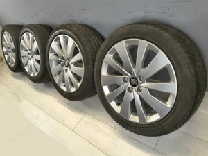 Roti/Jante Seat 5x100 215/45 R16 Ibiza, Arona; Skoda Fabia, VW, Audi - imagine 7