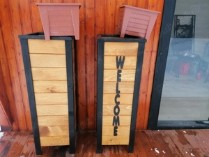 Jardiniera ceramica 550x550x600 - imagine 5