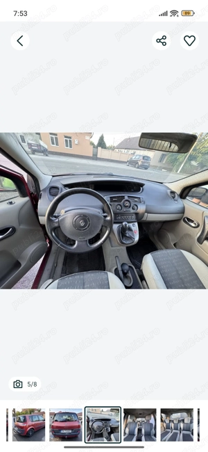 Vand renault scenic 2 , 1.5 dci , an 2004  - imagine 4
