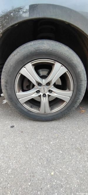 4 Jante aliaj 17 Autec+ anvelope - imagine 2