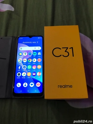 Vand tel nou la cutie Realme c31 - imagine 1