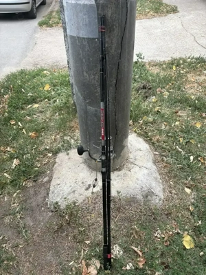 Lanseta Baracuda Master Carp 3.90m 3lbs si mulineta Baracuda Triky Carp 60 de 6000