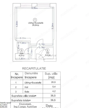 Studio lux Ivory Residence Pipera I terasa superba I mutare imediata - imagine 2