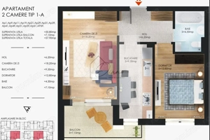 Apartament 2 camere Metalurgiei I Cartier Solar I finalizat - imagine 4