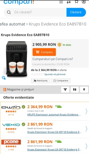 Expresor Krups EA897B10 - imagine 5