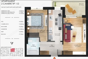 Apartament 2 camere Metalurgiei I Cartier Solar I finalizat - imagine 6